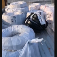 發(fā)往武漢的起重機(jī)配套電纜以裝車，感謝信任！--豪達(dá)電纜！