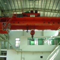 雙梁起重機(jī)安裝現(xiàn)場(chǎng)——湖南 國家電投