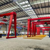 湖北省襄陽(yáng)市半門式龍門吊起重機(jī)，龍門吊，行吊