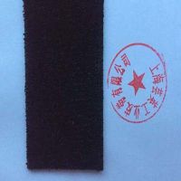 黑短絨糙面帶，黑絨布K-71